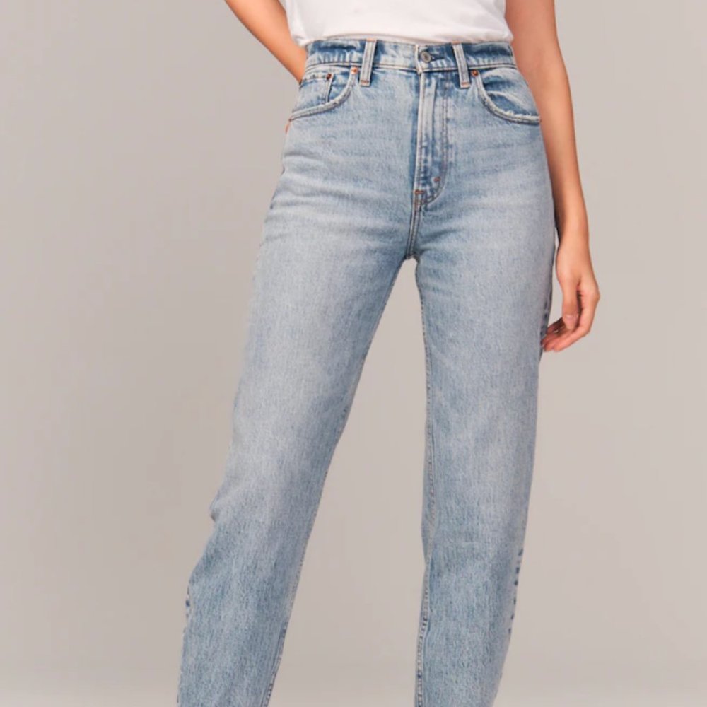Abercrombie 80s High Rise Jeans
